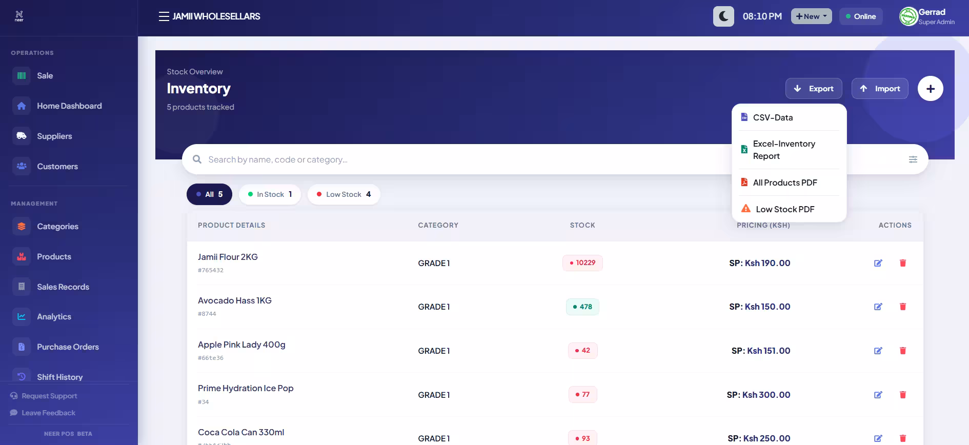 Inventory Management